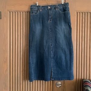 Denim skirt